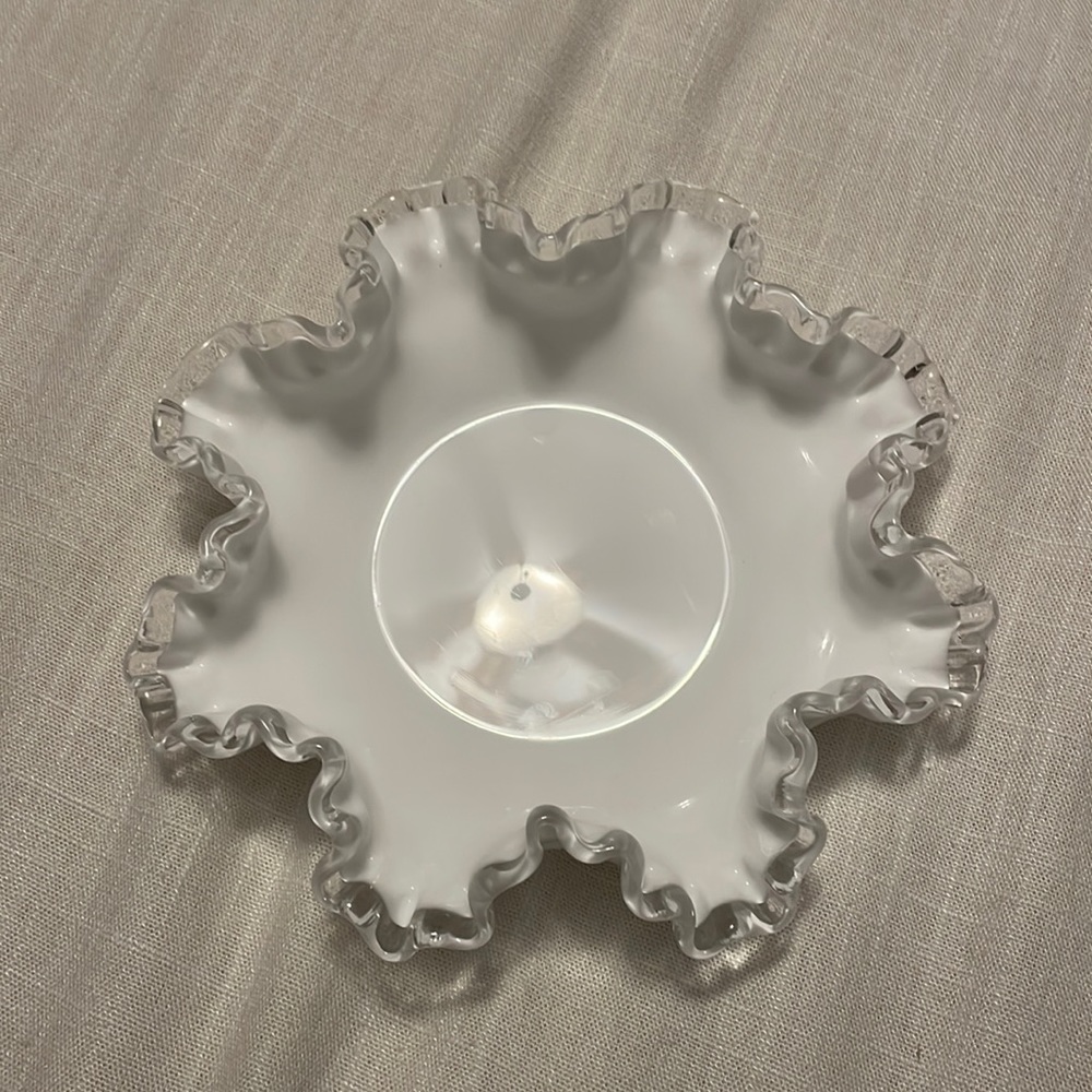 167 Fenton Silvercrest Bowl